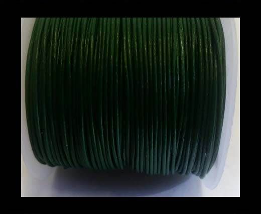 Round Leather Cord -1mm- SE Olive Green