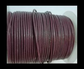 Round Leather Cord-1,5mm-plain-FUCHSIA