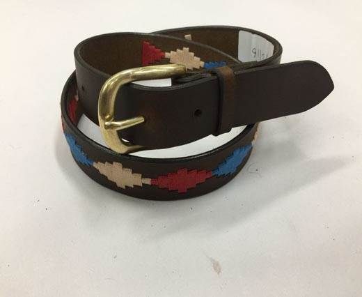 Leather Polo Belt - Style26