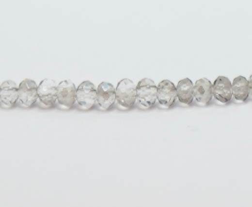Faceted Glass Beads-2mm-BLACK DIAMOND