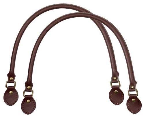 Leather-Bag Handle-Style 2 - Chesnut Brown