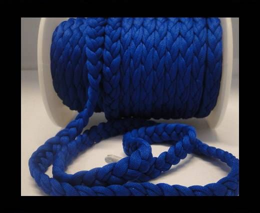 Fabric braided cord-8mm-Blue