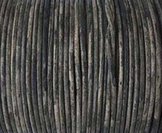 Cordoncino di cuoio -1mm-  Vintage Grigio(026)