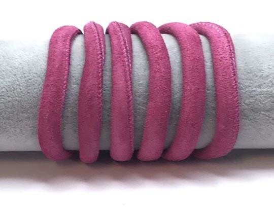 Real Nappa Suede Round-6mm-Pink