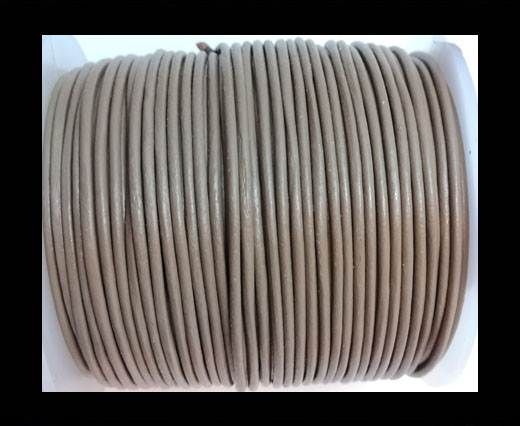 Round Leather Cord-1,5mm-plain-TAUPE