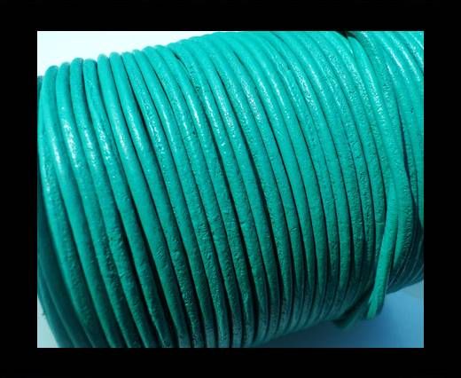 Round Leather Cord SE/R/Mint - 1,5mm