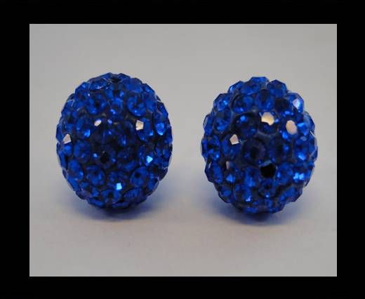 Shamballa-Bead-6mm-Saphire