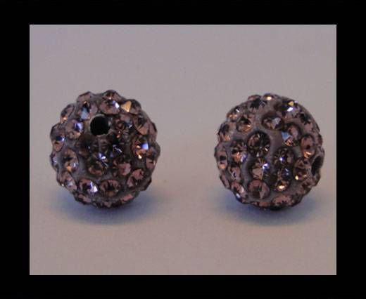Shamballa-Bead-8mm-Light Amethyst