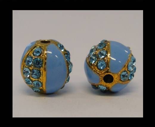 Shamballa-CA-4242 -Gold Light Blue