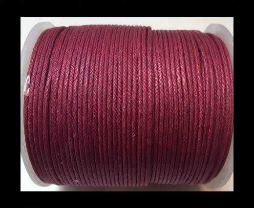 Wax Cotton Cords - 1,5mm - Dark Pink