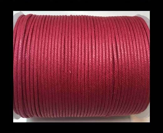 Wax Cotton Cords - 1,5mm - Fuchsia