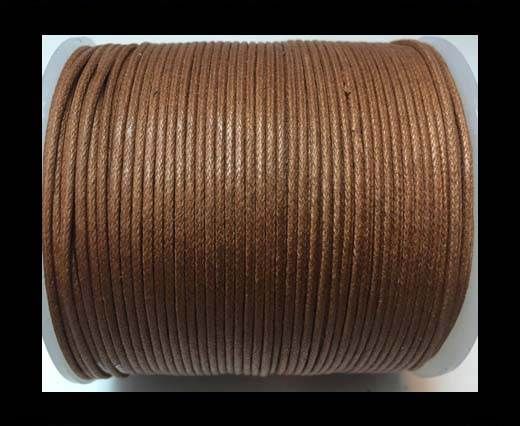 Wax Cotton Cords - 1,5mm - Light Brown