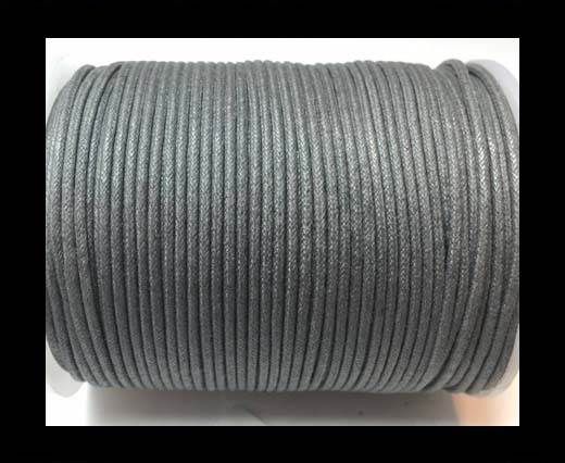 Wax Cotton Cords - 1,5mm - medium grey