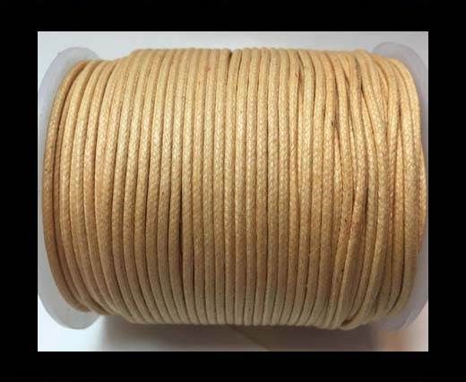 Wax Cotton Cords - 1,5mm - Natural