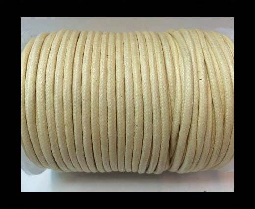 Wax Cotton Cords - 1,5mm - Popcorn