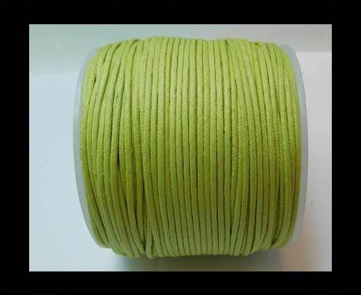 Wax Cotton Cords - 1,5mm - Apple Green