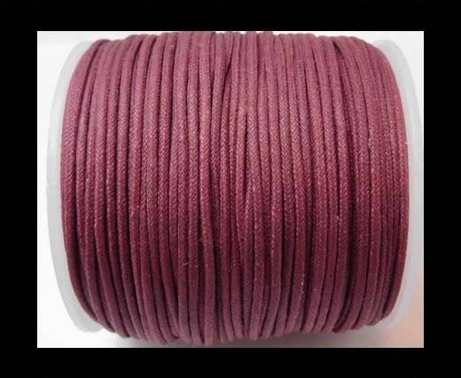 Wax Cotton Cords - 1,5mm - Burgundy