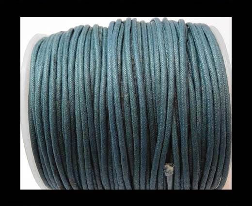 Wax Cotton Cords - 1,5mm - Ink Blue