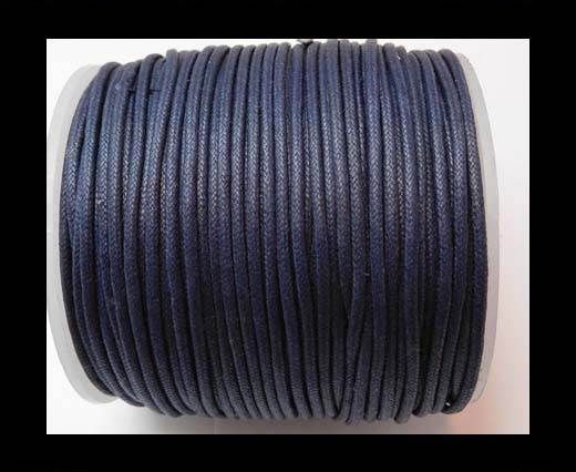 Wax Cotton Cords - 1,5mm - Navy Blue