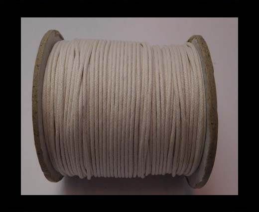 Wax Cotton Cords - 1,5mm - White