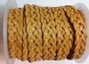 10mm Flat Braided- SE DB 21 - 5 ply braided Leather Cords