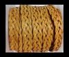 10mm Flat Braided- SE DB 21 - 5 ply braided Leather Cords