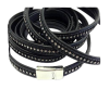 10MM Flat Nappa with Swarovski -Black