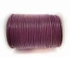 Round Leather Cord SE/R/Violet - 1,5mm