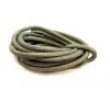 Real silk cords with inserts - 8 mm - Stony Mist