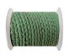 Round Braided Leather Cord SE/B/540-Mint - 5mm