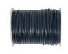 Round Leather Cord SE/R/02-Black - 1,5mm