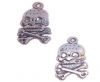 Zamac Silver Plated Beads CA-3232