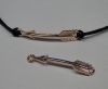 Zamak part for leather CA-4775-Rose gold