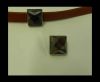Zamak part for leather CA-4828-10*3mm-Black Diamond