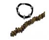 Ceramic beads with hole 6mm style 1-Brown AB