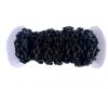 Chain Style Round Leather Cords 8mm- SE BLACK