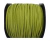 Faux Suede cord - 3mm - Light green