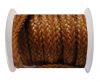 Flat Braided Cords-Style-2-12mm- Brown