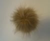 Finn Raccoon Pom Pom-Cognac-14cms