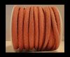 faux nappa leather 6mm Vintage style- Dark Pink