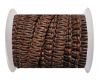 Flat Braided Cords-10MM- Stair Case Style- Tan