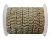 Flat Braided Cords-10MM- Stair Case Style-Dark Natural