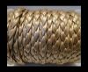 synthetic nappa leather Braided-Cords-10mm-Light Gold