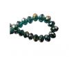 Faceted Glass Beads-3mm-Emerald-AB