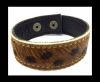 Hair-on bracelet-Dalmation Brown-20mm