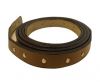 Leather with stud -10mm- Brown