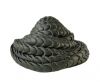 Nappa leather punch style - Dark Grey - 14 mm