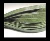 Real Flat Leather - 10mm - Lizard Salvia