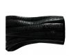 Real Flat Leather-SUPER MAMAN-Black 5 mm