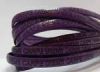 Real Flat Leather-CARPIDIEM-Purple